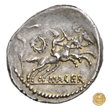 480/21 - denario C. Iulius Caesar / P. Sepullius Macer 44 BC (Roma)