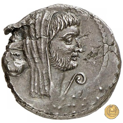 480/22 - denario M. Antonius / P. Sepullius Macer 44 a.C. (Roma)