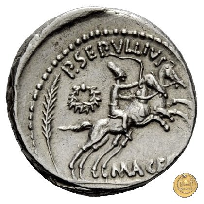 480/22 - denario M. Antonius / P. Sepullius Macer 44 BC (Roma)