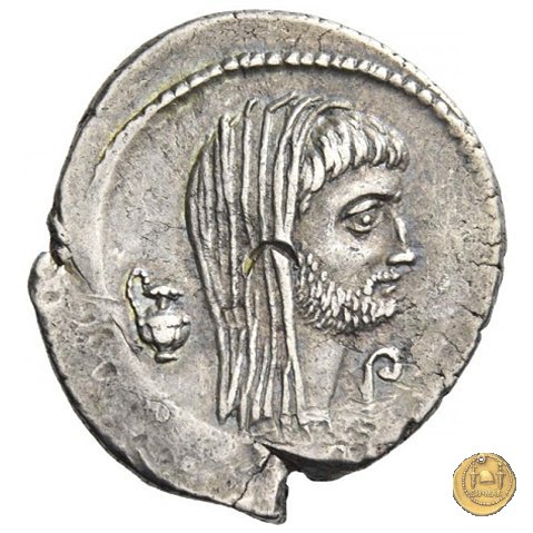480/22 - denario M. Antonius / P. Sepullius Macer 44 a.C. (Roma)