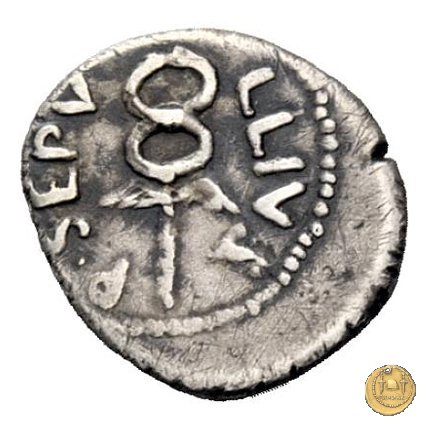 480/27 - sesterzio P. Sepullius Macer 44 a.C. (Roma)