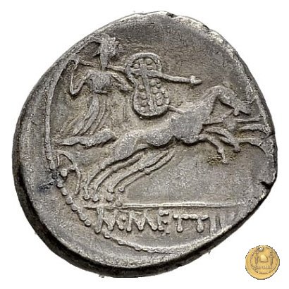 480/2 - denario C. Iulius Caesar / M. Mettius 44 BC (Roma)