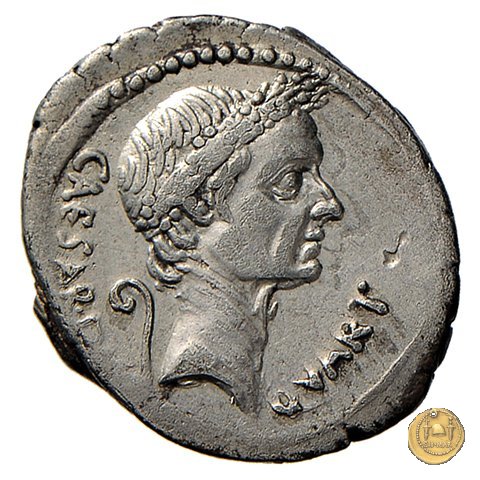 480/2 - denario C. Iulius Caesar / M. Mettius 44 BC (Roma)