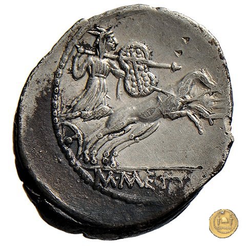 480/2 - denario C. Iulius Caesar / M. Mettius 44 BC (Roma)