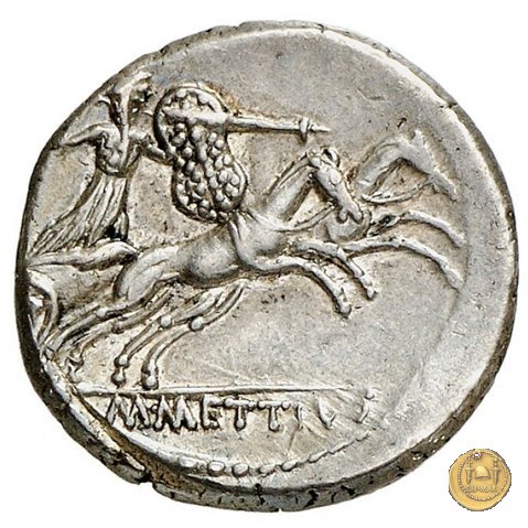 480/2 - denario C. Iulius Caesar / M. Mettius 44 BC (Roma)