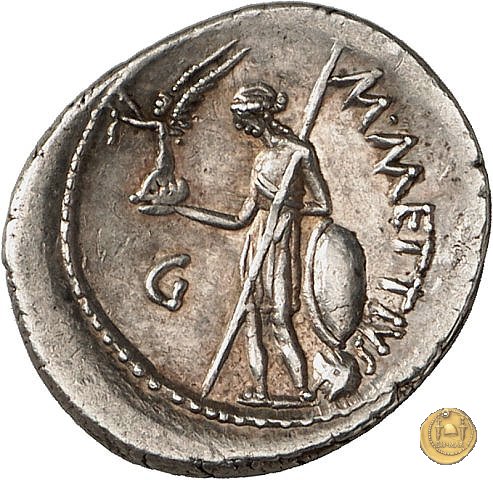 480/3 - denario C. Iulius Caesar / M. Mettius 44 BC (Roma)