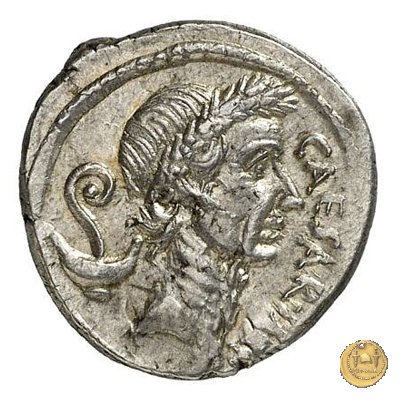 480/3 - denario C. Iulius Caesar / M. Mettius 44 BC (Roma)