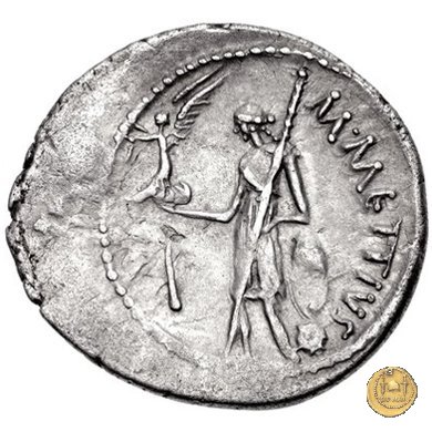 480/3 - denario C. Iulius Caesar / M. Mettius 44 BC (Roma)