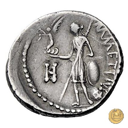 480/3 - denario C. Iulius Caesar / M. Mettius 44 BC (Roma)