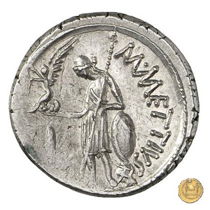 480/3 - denario C. Iulius Caesar / M. Mettius 44 BC (Roma)