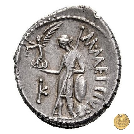 480/3 - denario C. Iulius Caesar / M. Mettius 44 BC (Roma)