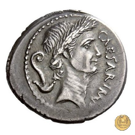 480/3 - denario C. Iulius Caesar / M. Mettius 44 BC (Roma)