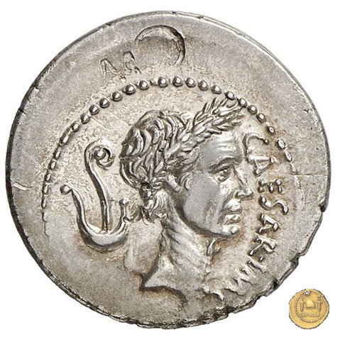 480/3 - denario C. Iulius Caesar / M. Mettius 44 BC (Roma)