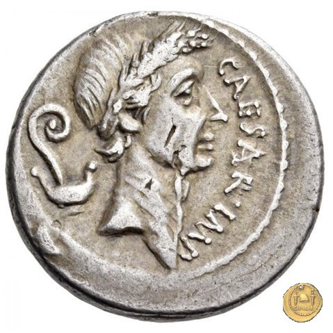 480/3 - denario C. Iulius Caesar / M. Mettius 44 BC (Roma)