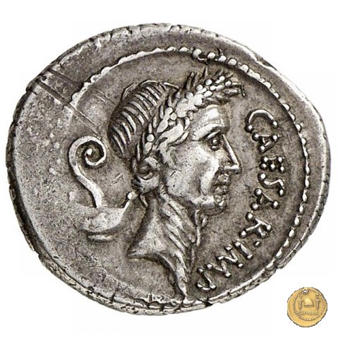 480/3 - denario C. Iulius Caesar / M. Mettius 44 BC (Roma)