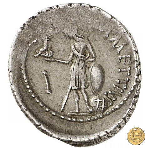 480/3 - denario C. Iulius Caesar / M. Mettius 44 BC (Roma)