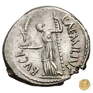 480/4 - denario C. Iulius Caesar / L. Aemilius Buca 44 BC (Roma)