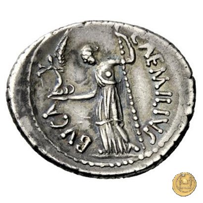 480/4 - denario C. Iulius Caesar / L. Aemilius Buca 44 BC (Roma)