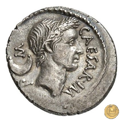 480/4 - denario C. Iulius Caesar / L. Aemilius Buca 44 BC (Roma)