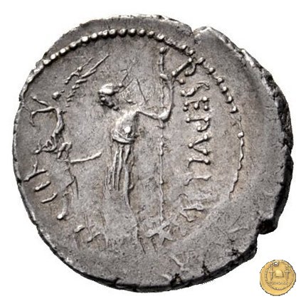 480/5 - denario C. Iulius Caesar / P. Sepullius Macer 44 BC (Roma)