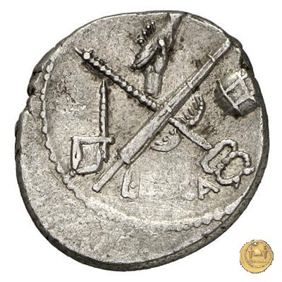 480/6 - denario C. Iulius Caesar / L. Aemilius Buca 44 a.C. (Roma)