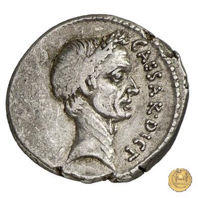 480/6 - denario C. Iulius Caesar / L. Aemilius Buca 44 BC (Roma)