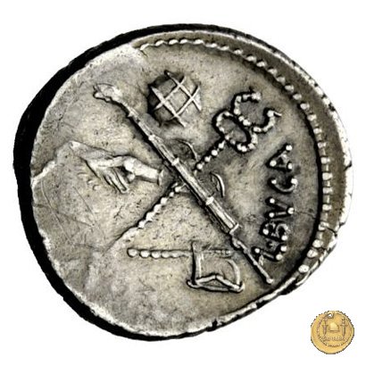 480/6 - denario C. Iulius Caesar / L. Aemilius Buca 44 BC (Roma)