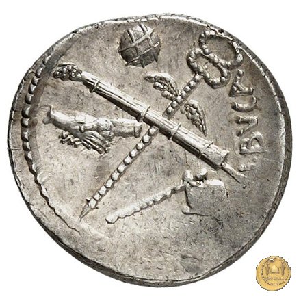 480/6 - denario C. Iulius Caesar / L. Aemilius Buca 44 BC (Roma)