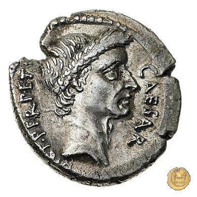 480/7 - denario C. Iulius Caesar / L. Aemilius Buca 44 BC (Roma)