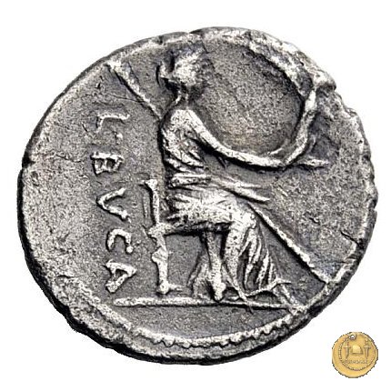 480/7 - denario C. Iulius Caesar / L. Aemilius Buca 44 BC (Roma)