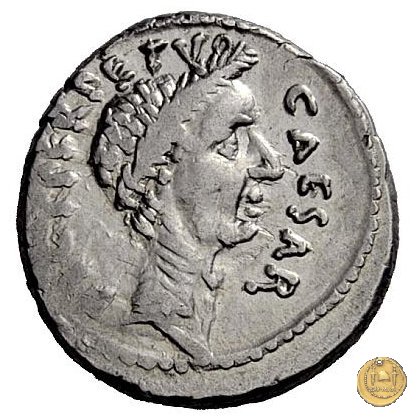 480/8 - denario C. Iulius Caesar / L. Aemilius Buca 44 BC (Roma)