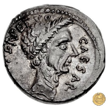 480/8 - denario C. Iulius Caesar / L. Aemilius Buca 44 BC (Roma)