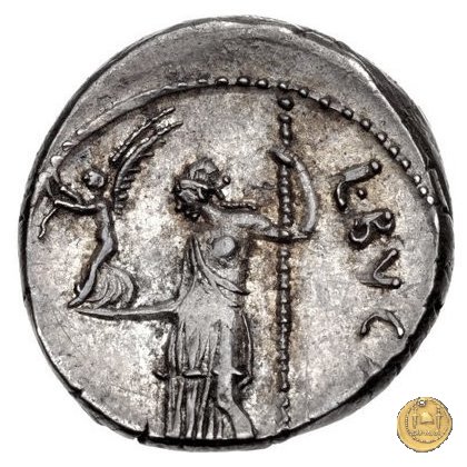 480/8 - denario C. Iulius Caesar / L. Aemilius Buca 44 BC (Roma)