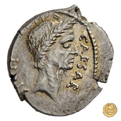 480/8 - denario C. Iulius Caesar / L. Aemilius Buca 44 BC (Roma)