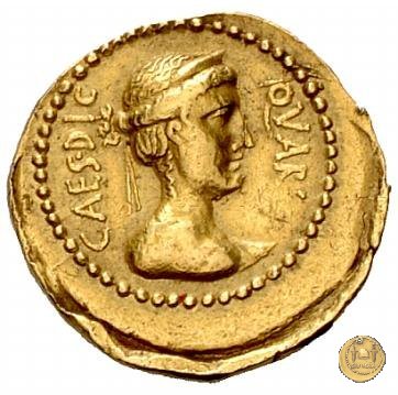 481/1 - aureo C. Iulius Caesar 44 BC (Roma)