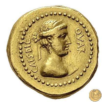 481/1 - aureo C. Iulius Caesar 44 BC (Roma)