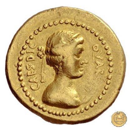 481/1 - aureo C. Iulius Caesar 44 BC (Roma)