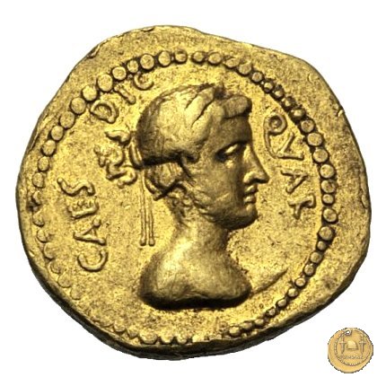 481/1 - aureo C. Iulius Caesar 44 BC (Roma)