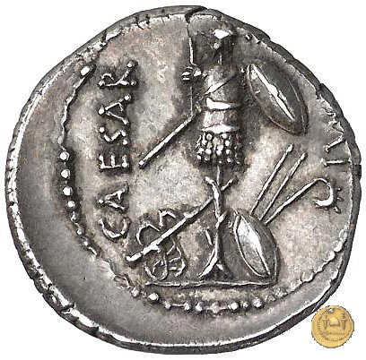 482/1 - denario C. Iulius Caesar 44 BC