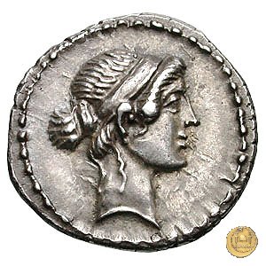 482/1 - denario C. Iulius Caesar 44 BC