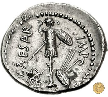 482/1 - denario C. Iulius Caesar 44 BC