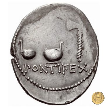 484/1 - denario C. Antonius 43 BC (Itinerante con C. Antonius)