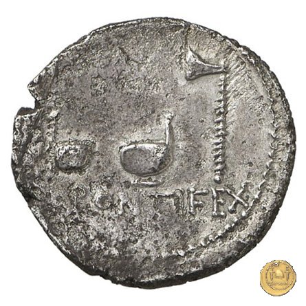 484/1 - denario C. Antonius 43 BC (Itinerante con C. Antonius)