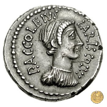 486/1 - denario P. Accoleius Lariscolus 43 BC (Roma)