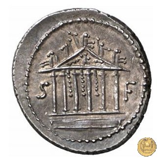 487/2 - denario Petillius Capitolinus 43 BC (Roma)