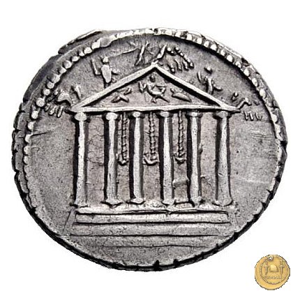 487/2 - denario Petillius Capitolinus 43 BC (Roma)