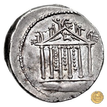 487/2 - denario Petillius Capitolinus 43 BC (Roma)