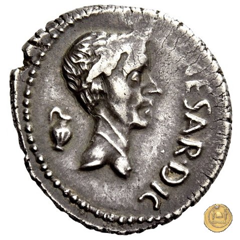 488/1 - denario M. Antonius 43 BC (Gallia Trans- Cisalpina)