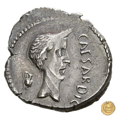 488/1 - denario M. Antonius 43 BC (Gallia Trans- Cisalpina)