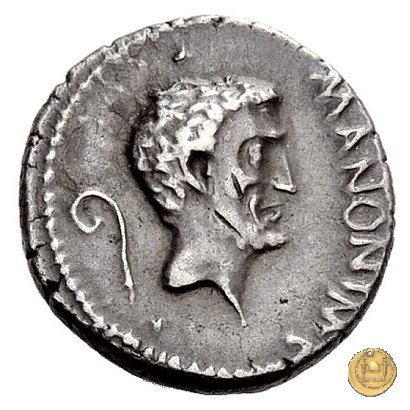 488/1 - denario M. Antonius 43 BC (Gallia Trans- Cisalpina)